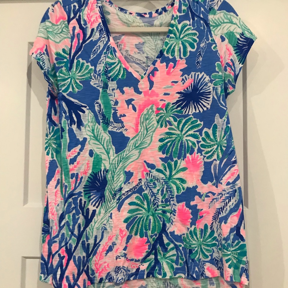 EUC Lilly Pulitzer Etta top